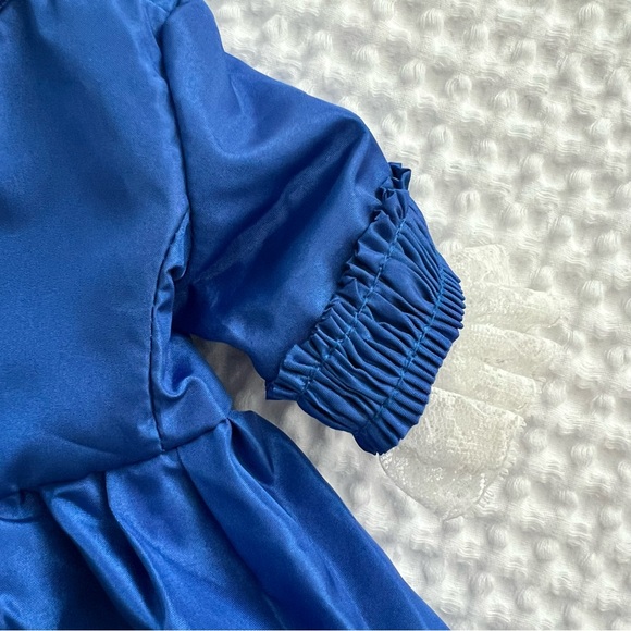 Pleasant Company American Girl Felicity Christmas Party Dress with hangers - Picture 6 of 15